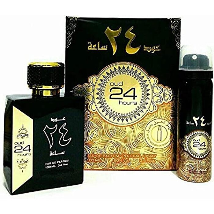 Ard Al Zaafaran Oud 24 Hours Dárková Sada Eau De Parfum 100ml A Deodorant 50ml 100ml