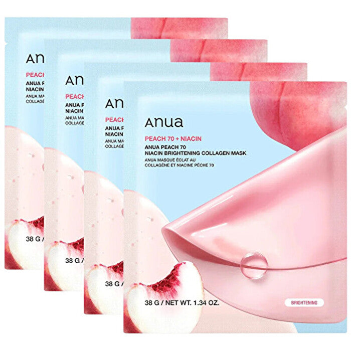 Anua Niacin Brightening Collagen Mask Set 38.0g