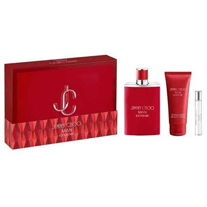 Jimmy Choo Man Extreme Gift Set Eau De Parfum 100ml Shower Gel 100ml And Miniature Eau De Parfum 7.5ml 100ml