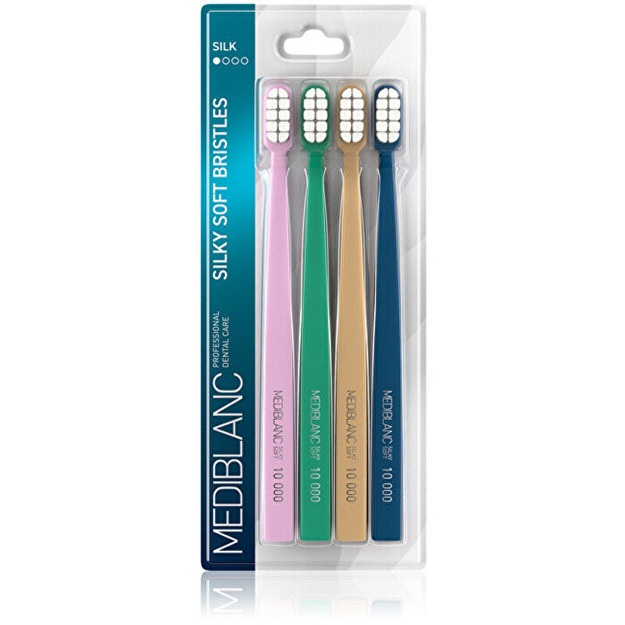 Mediblanc Toothbrush With Soft Bristles 4 Pcs