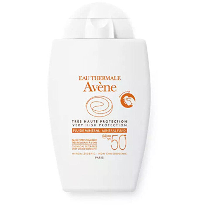 Avène Mineral Fluid Spf50+ - Mineral Sunscreen Fluid 40ml