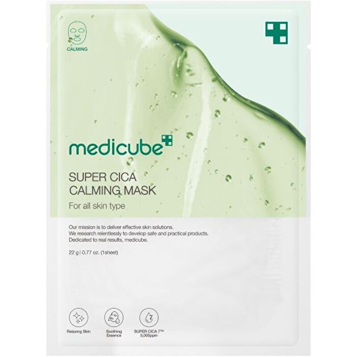 Medicube Super Cica Calming Mask - Zklidňující Pleťová Maska 22ml