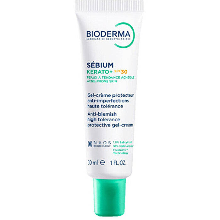 Bioderma Sebium kerato+ gel-cream Spf 30 - Peče Proti Nedokonalostem Pleti