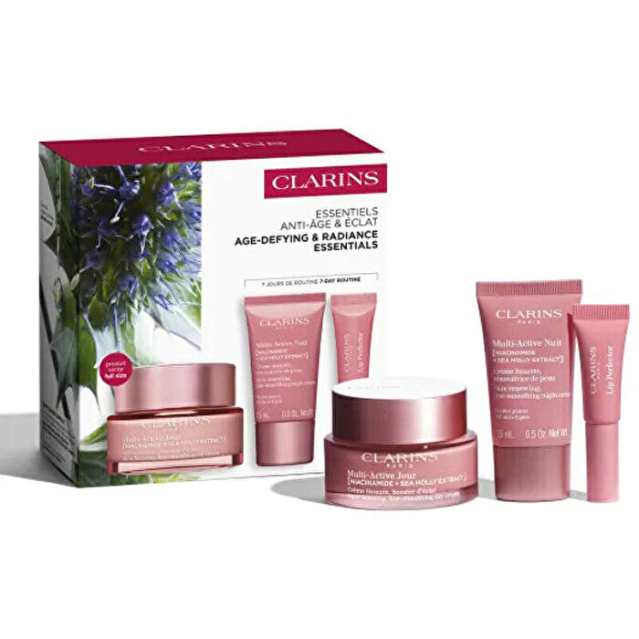Clarins Age-defying & Radiance Essentials Set - Dárková Sada