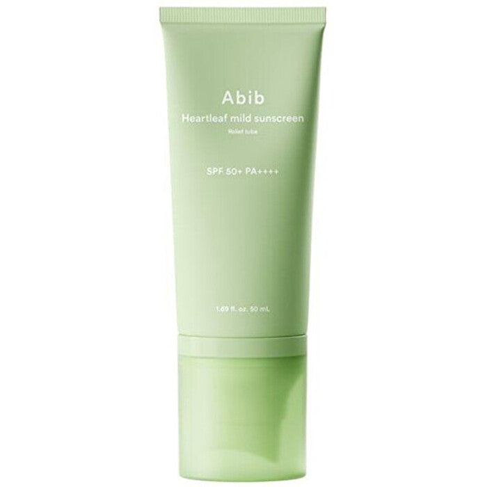 Abib Heartleaf Mild Sunscreen Spf 50+ - Ochranný Krem 50ml