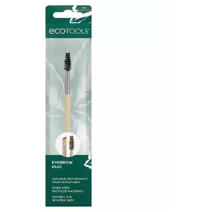 EcoTools Eyebrow Duo Brush - Štětec Na Pudr 0ml