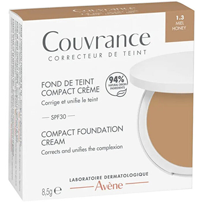 Avène Couvrance Compact Foundation Cream Spf 30 - Kompaktní Kremový Make-up 8 5 G