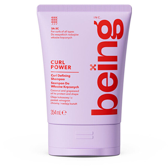 Being Curl Power Curl Defining Shampoo - Šampon Pro Kudrnate Vlasy 354ml