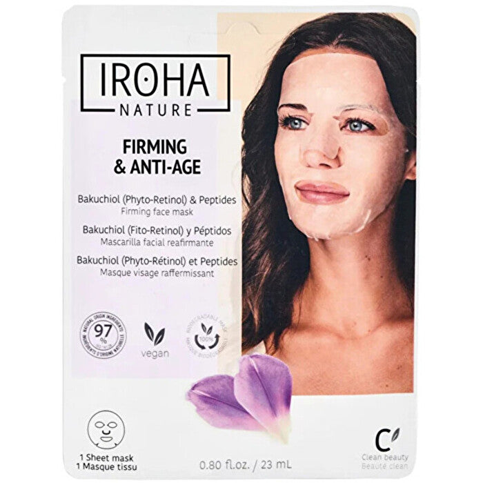 Iroha Firming Face Mask - Zpevňující Pleťová Maska 23ml