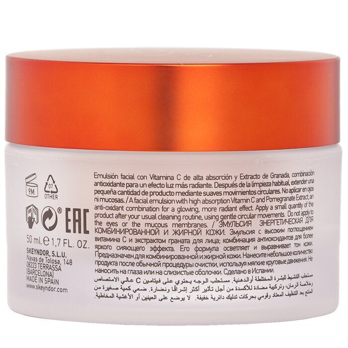 Skeyndor Power C+ Energizing Emulsion Combination To Oily Skins 50ml