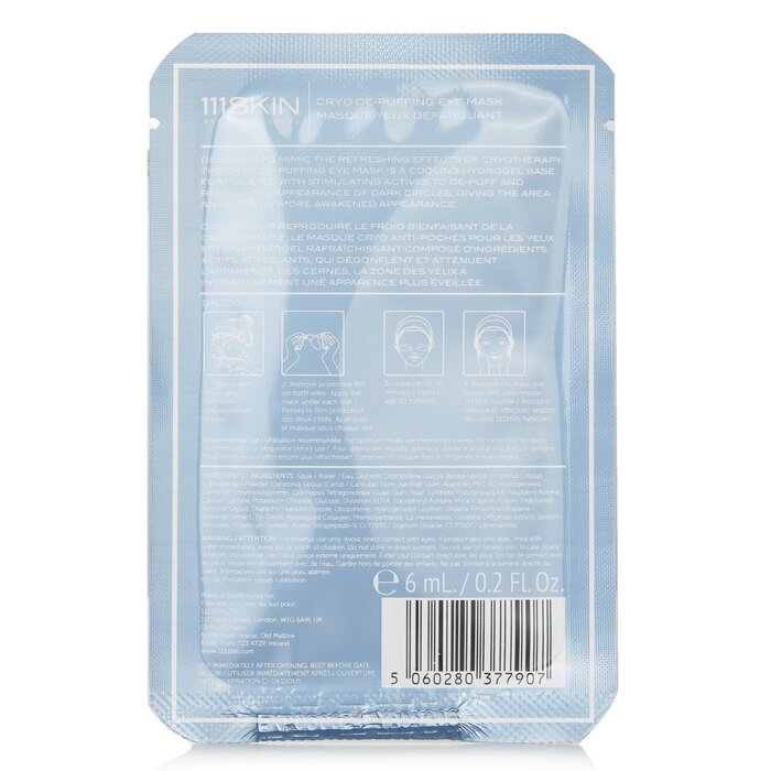 111skin Cryo De-puffing Eye Mask Set 8x6ml 48ml