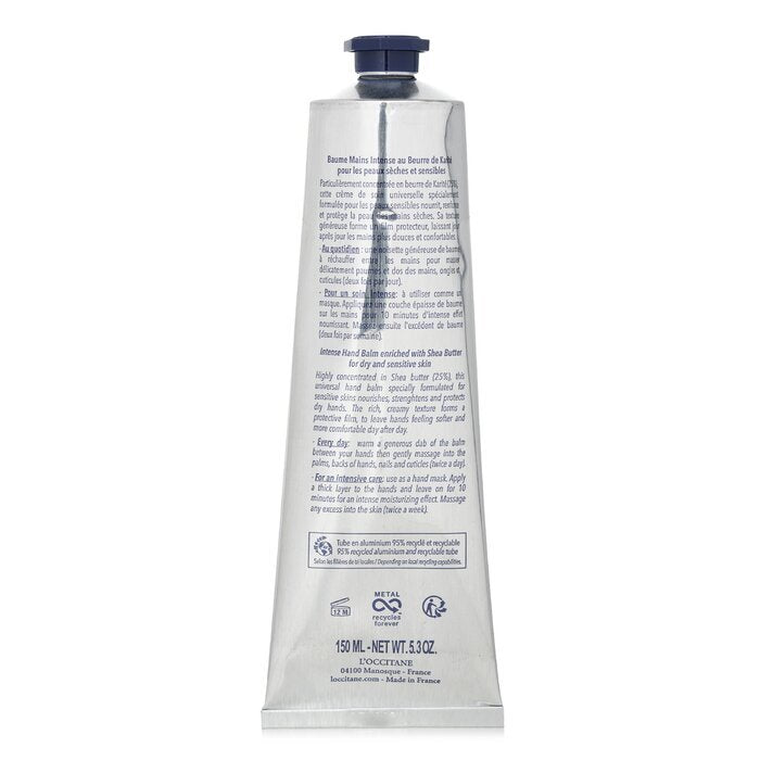 L'Occitane Shea Butter Intensive Hand Balm (For Very Dry Hands) 150ml/5.3oz