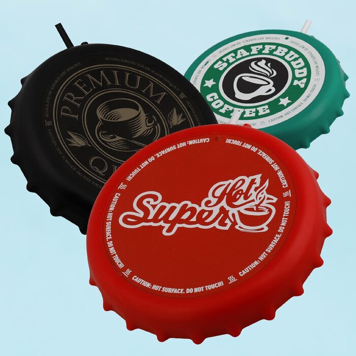 Happythings USB Mug Warmer - Red 11x11x2cm