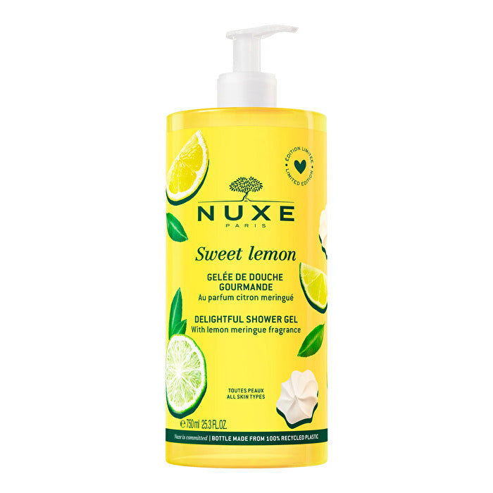 Nuxe Sweet Lemon Delightful Shower Gel For All Skin Types 750ml