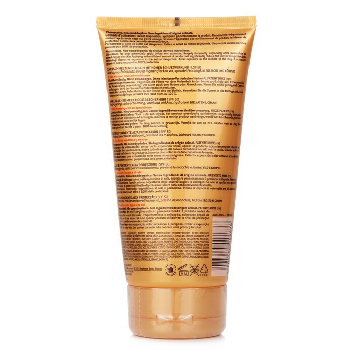 Nuxe Sun Melting Lotion High Protection Spf50 Face 150ml