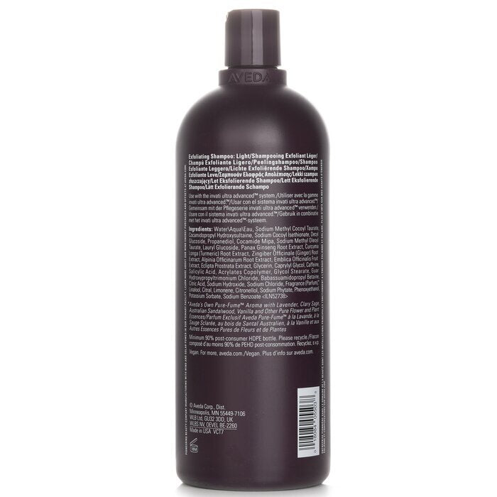 Aveda Invati Ultra Advanced Exfoliating Shampoo Light 1000ml