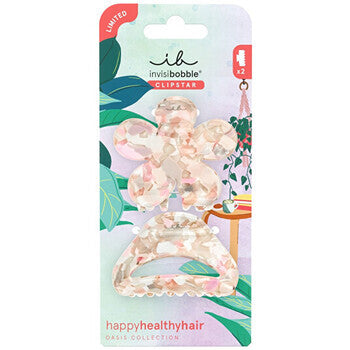 Invisibobble Clipstar Oasis Refreshed Bloom M - Hair Clip 2 Pcs