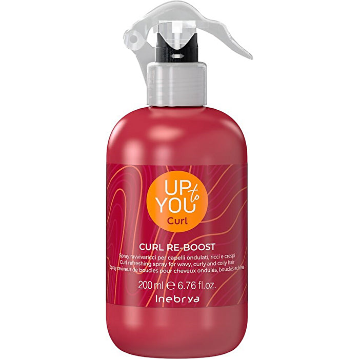 Inebrya Up To You Curl Re-boost - Refreshing Spray For Curly Hair 200ml