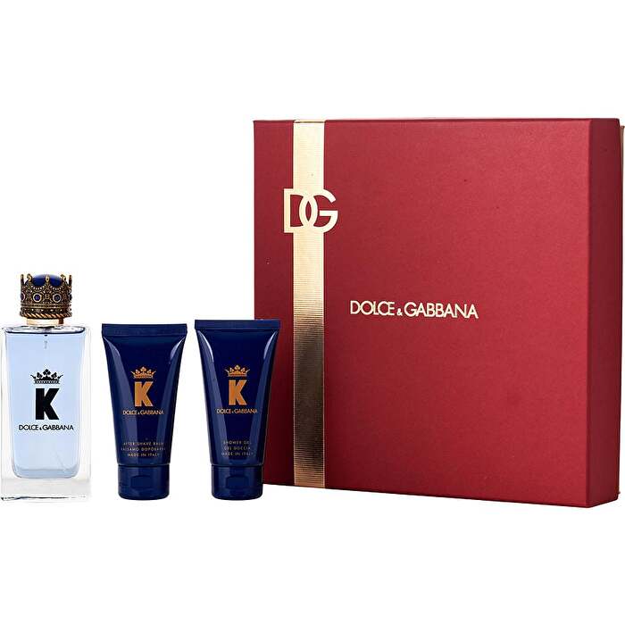 Dolce Gabbana K By Gift Set Eau De Toilette 100ml After Shave Balsam 50ml And Shower Gel 50ml 100ml