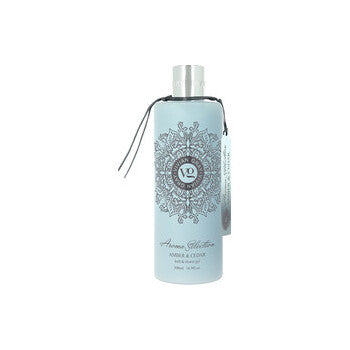 Vivian Gray Aroma Selection Amber & Cedar Bath & Shower Gel 500ml