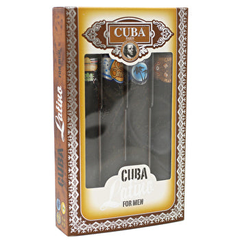 Cuba Latino For Men Gift Set Brazil Carnaval Eau De Toilette 35ml Mexico Cactus Eau De Toilette 35ml Mexico May 35ml Eau De Toilette Brazi 140ml