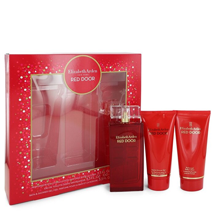 Elizabeth Arden Red Door Set Eau De Toilette 100ml & Body Lotion Red Door 100ml & Shower Gel Red Door 100ml 100ml