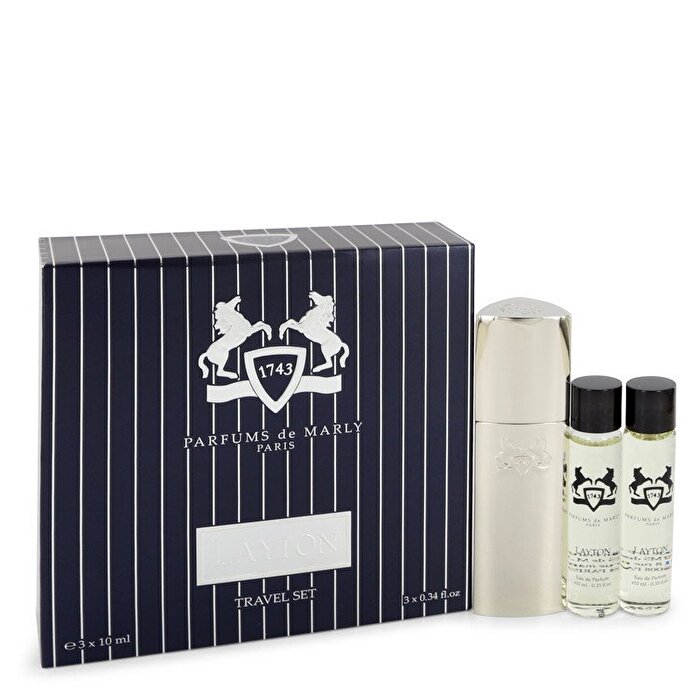 Parfums De Marly Layton Royal Essence Three Eau De Parfum Sprays Travel Set 3 x 10ml/0.34oz