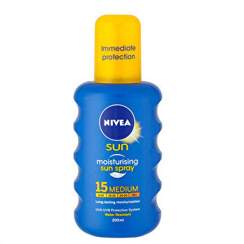 Nivea Spray Spf 15 Sun (moisturising Sun Spray) 200ml 200ml