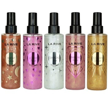 La Rive Bright Glow Shimmer Body Spray 200ml