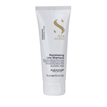 Alfaparf Milano Semi Di Lino Diamond Llluminating Low Shampoo - Brightening Shampoo For Normal Hair 75ml