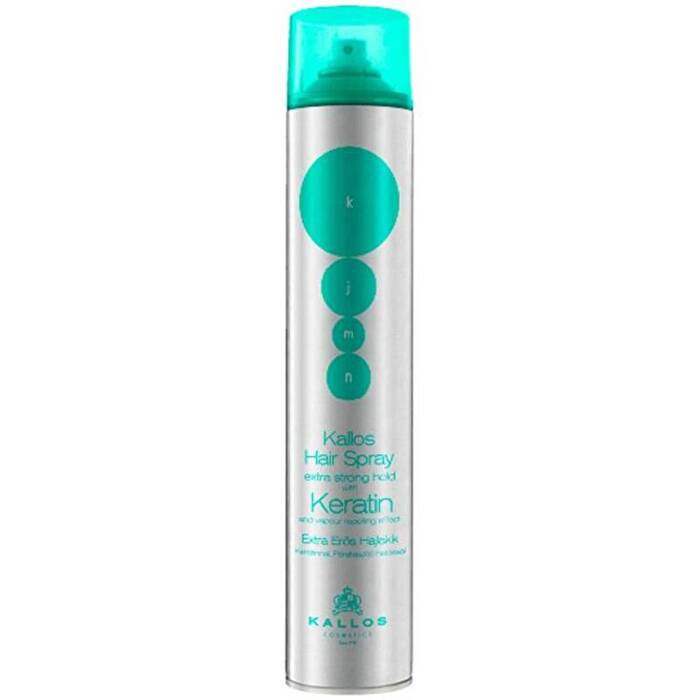 Kallos Hair Spray Extra Strong With Keratin 750ml