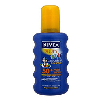 Nivea Sun Kids Moisturising Spray - Children's Color Spray For Sunbathing 200ml