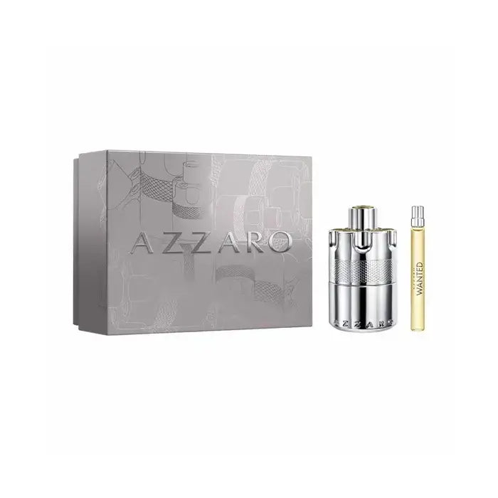 Azzaro Wanted Man Set Eau De Parfum 100ml & Eau De Parfum 10ml