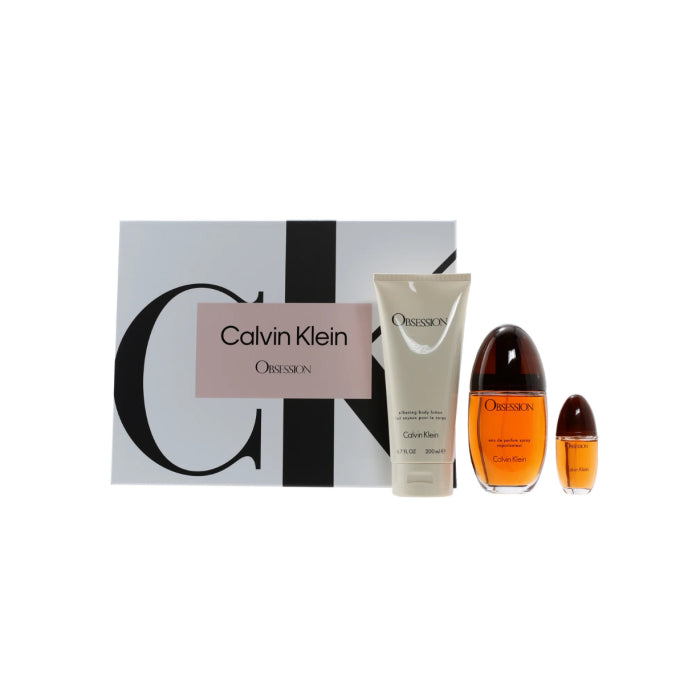 Calvin Klein Obsession Woman Set Eau De Parfum 100ml & Eau De Parfum 15ml & Silkening Body Lotion 200ml