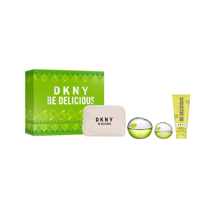 Donna Karan Be Delicious Woman Set Eau De Parfum 100ml & Eau De Parfum 15ml Bl 100ml & Pouch