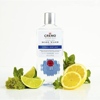 Cremo Citrus & Mint Leaf Cooling Body Wash - Osvěžující Sprchový Gel 473ml