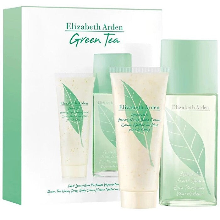 Elizabeth Arden Green Tea Gift Set Eau De Parfum 100ml And Body Cream Green Tea S Medovými Kapkami 100ml 100ml