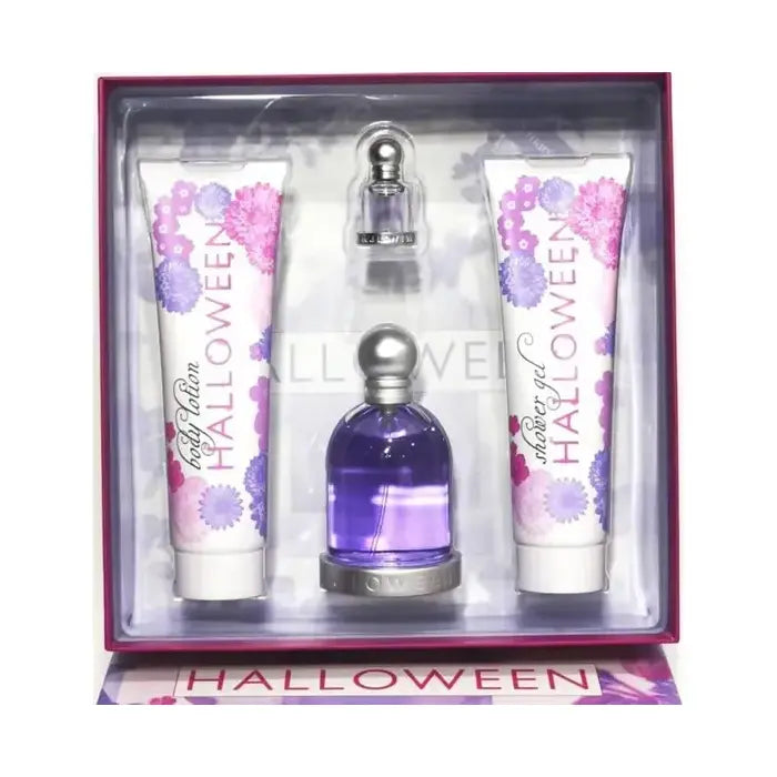 Jesus Del Pozo Halloween Woman Set Eau De Toilette 100ml & Eau De Toilette 4.5ml & Bl 100ml & Sg 100ml