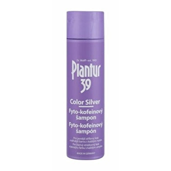 Plantur 39 Color Silver Shampoo - Phyto-caffeine Shampoo Neutralizing Yellow Tones 250ml