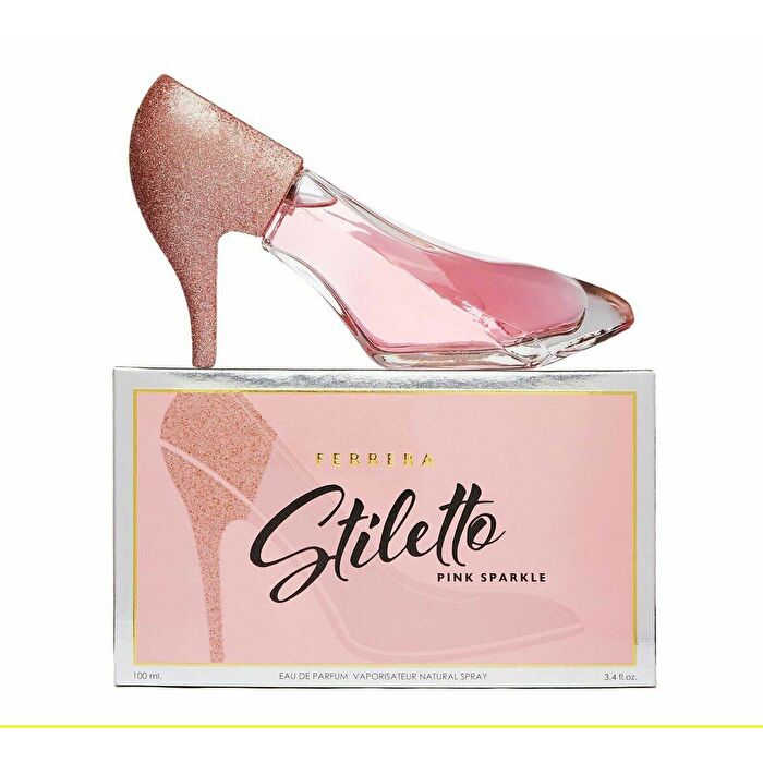 Mirage Diamond Collection Ferrera Stiletto Pink Sparkle Eau De Parfum Spray 100ml
