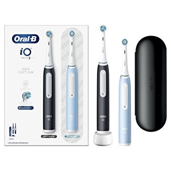 Oral B Io Series 3 Duo ( Black/ice Blue ) - Elektrický Kartáček