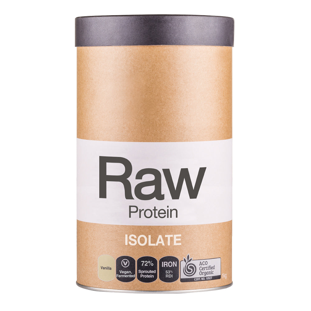 Amazonia Raw Protein Organic Isolate Vanilla 1kg
