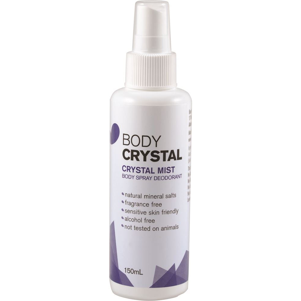 Body Crystal Deodorant Mist (Body Spray) Crystal Mist (Frag Free) 150ml