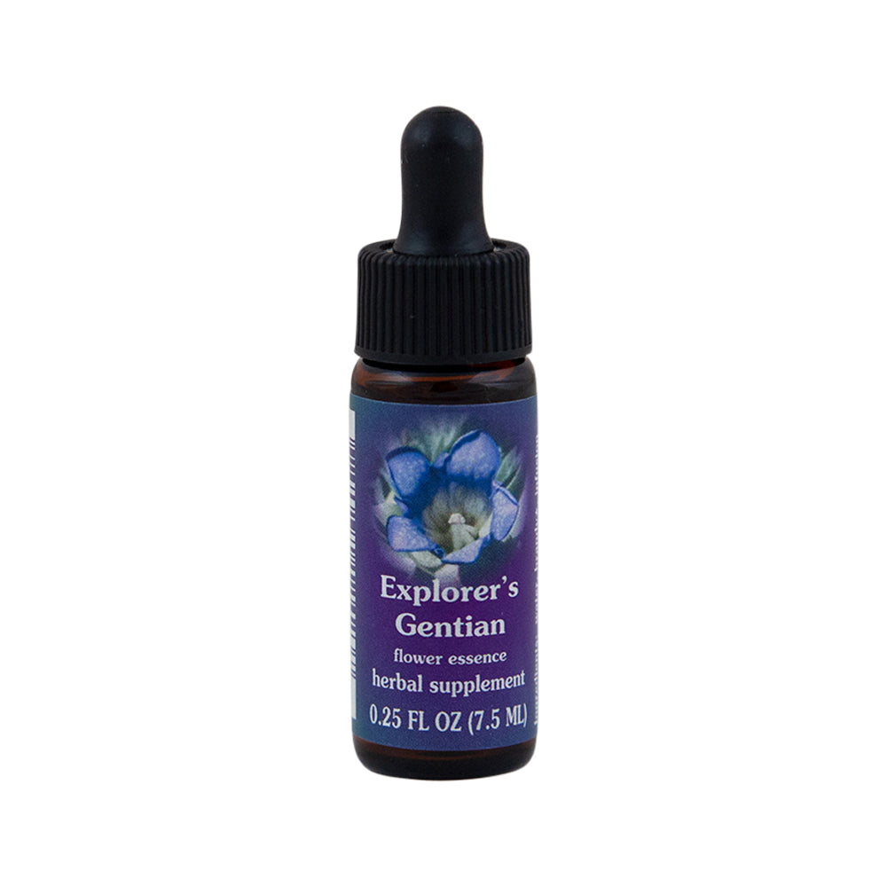 FES Organic Range Of Light Flower Essence Explorer's Gentian 7.5ml