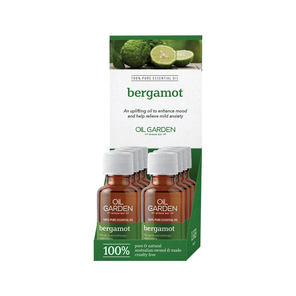 Oil Garden Essential Oil Bergamot 25ml x 8 Display