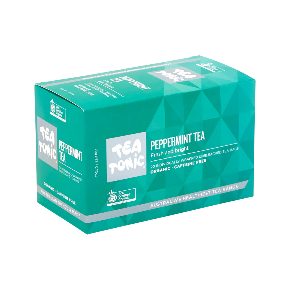 Tea Tonic Organic Peppermint Tea x 20 Tea Bags
