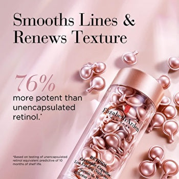 Elizabeth Arden Targeted Line Smoothing Solution Retinol Ceramide Capsules 30-Piece Gift Set