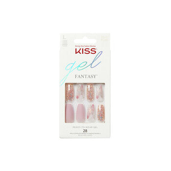 Kiss My Face Glam Fantasy Nails Dreams ( 28 Pcs )