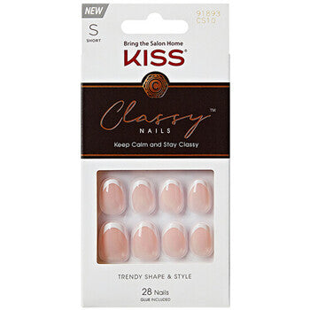 Kiss My Face Classy Nails Exclusive Only - Gel Nails ( 28 Pcs )