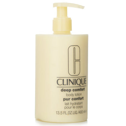 Clinique Deep Comfort Body Lotion 100% Fragrance Free 400ml